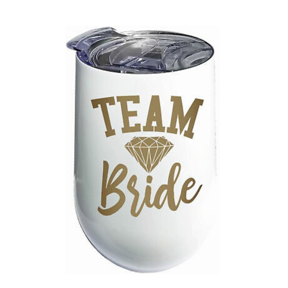 👰Team💎Bride Wine Tumbler